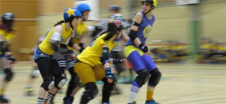 Birth of Swedish Roller Derby